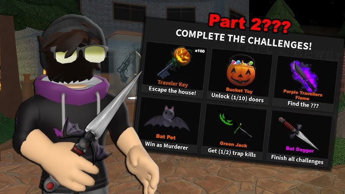 MURDER MYSTERY 2 ☺️ GODLY CHROMA ☺️ HALLOWEEN ☺️ ROBLOX