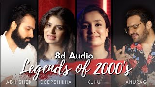 Legends of 2000 Mashup (8d Audio) | Use Headphones 🎧