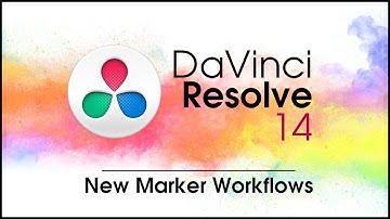DaVinci Resolve 14 New Features: New Marker Workflows