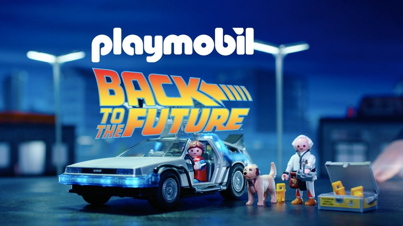 Playmobil Back To The Future DeLorean Multicolor