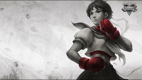 Street Fighter V AE Sakura Combos + V-Skill (1080p)