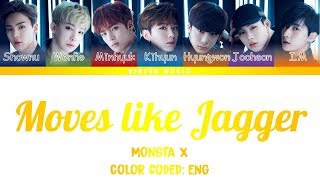 MONSTA X (몬스타엑스) -MOVES LIKE JAGGER (COLOR CODED/ENG)