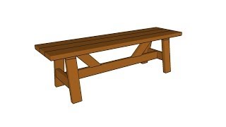 http://www.howtospecialist.com/finishes/furniture/wooden-bench-plans/ SUBSCRIBE for a new DIY video almost every day! If you 