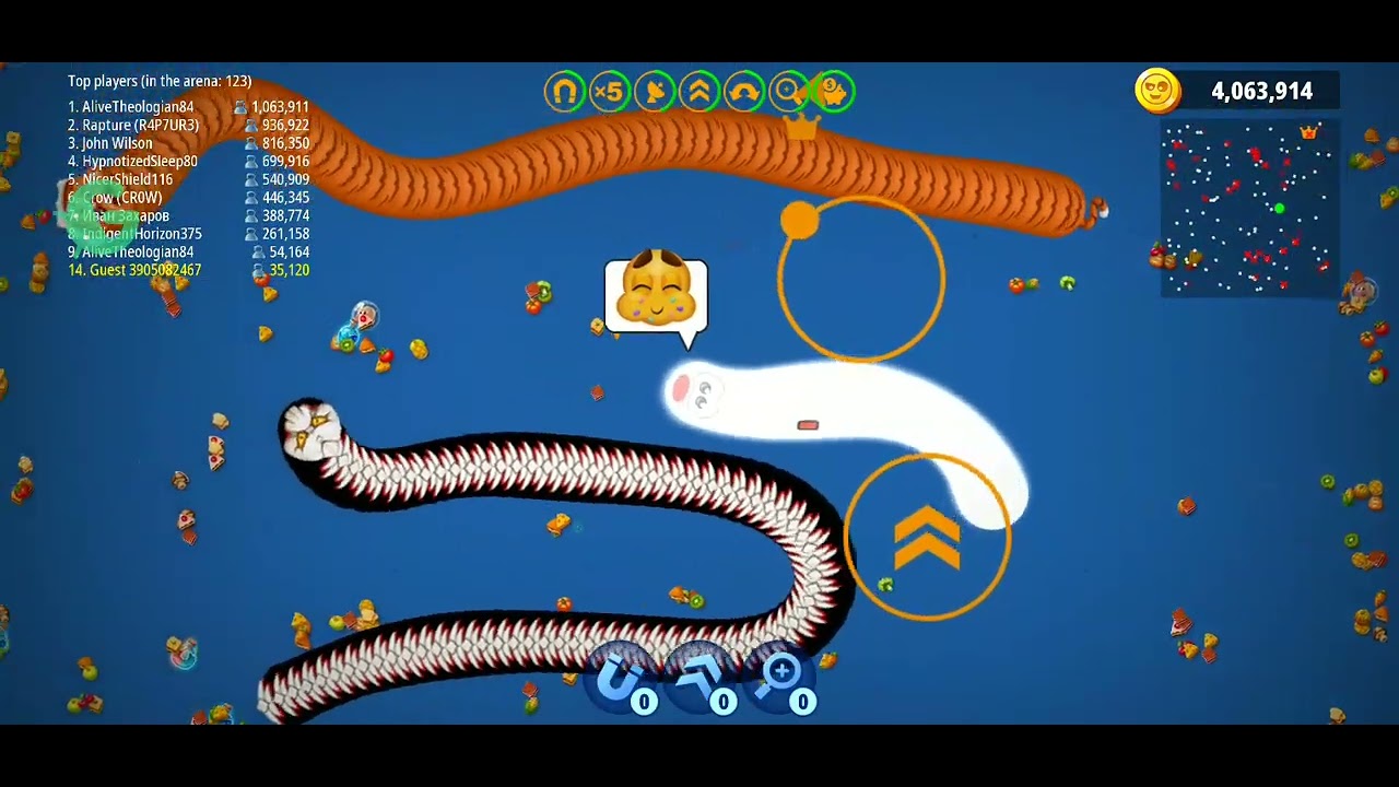 Worms Zone Mod Menu latest version 6.19.0