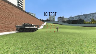 IQ тест бля комбайнов в GMOD