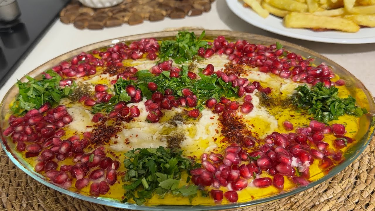 أطيب متبل بابا غنوج بطريقة سهلة وسريعة😍