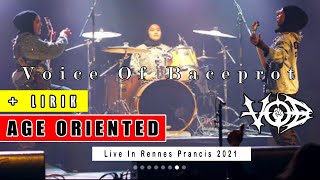 Voice Of Baceprot - AGE ORIENTED (& Lirik) || VOB Live In Rennes Prancis