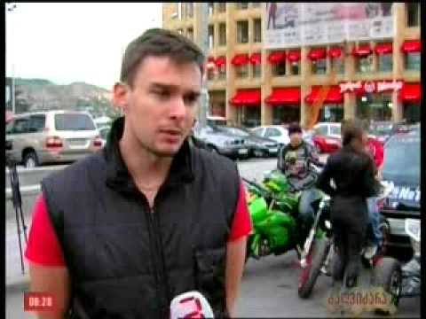 თბილისში ბაიკერთა ჯგუფები ჩამოვიდნენ