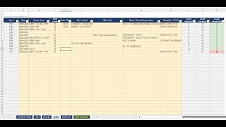 Create Excel Truck Dispatch Template — Search Multiple Trucks at Once