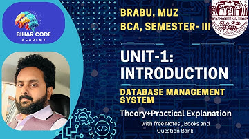 BRABU: BCA-302 Database Management System