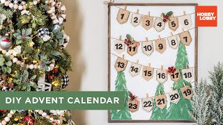 DIY Advent Calendar | Hobby Lobby®