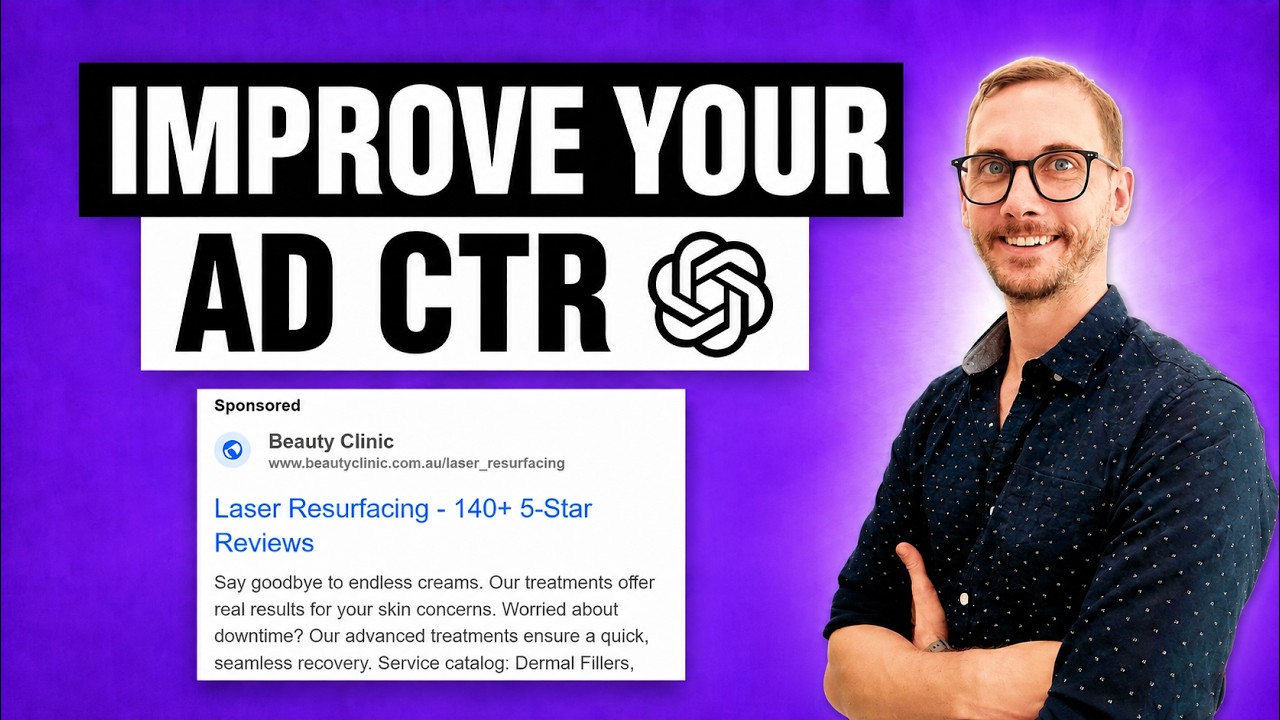 Thumbnail — How to Write Google Ad Copy with AI (+ChatGPT Templates)