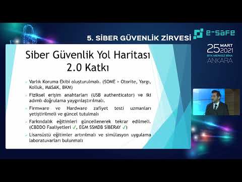 Siber Güvenlik Yol Haritası 2.0 İçin Öneriler