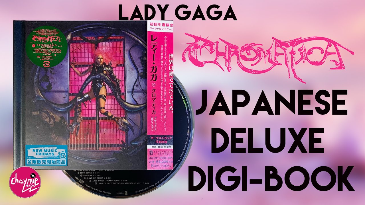 Lady Gaga - Chromatica | Japanese Deluxe Edition Digibook