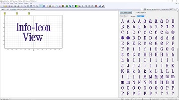 Sew What Pro Tutorial - Info-Icon View, Adding FONTS to SWP