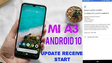 Xiaomi Mi A3 Android 10 update finally starts rolling out. February 2020 security patch update More