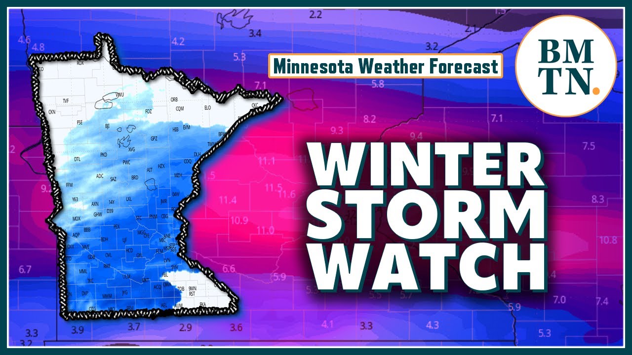 Winter storm watch: Models backing off on snow, track is wobbling - YouTube