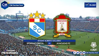 SPORTING CRISTAL vs AYACUCHO FC | Liga 1 Movistar | PES2020