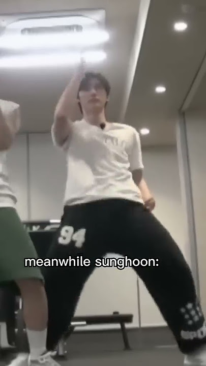 I can't with Sunghoon 😂