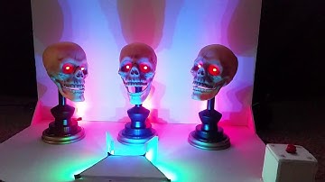 Mavac – Animatronic Skulls – Grim Grinning Ghosts