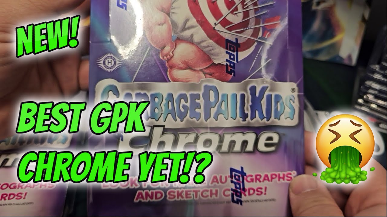 2024 Topps Garbage Pail Kids Chrome Series 7 - 2 Hobby Box Rip! - SO SATISFYING!