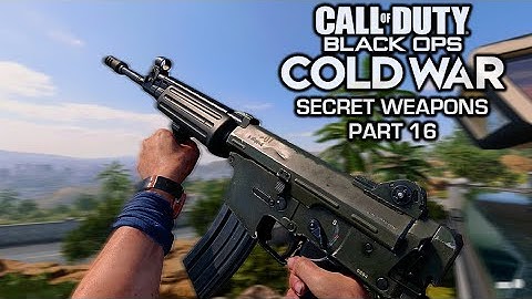 Cold War Warzone Creating Secret Weapons Part 16