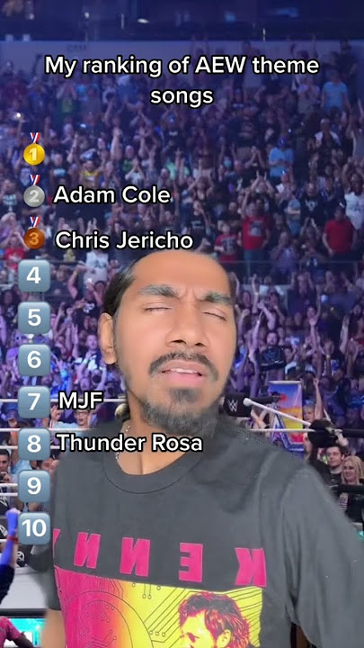 My ranking of AEW theme songs