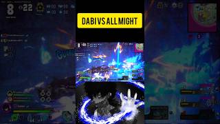 Dabi's Trap Execution on Armored All Might Was Brutal 😈#mhur#myheroacademia#myheroultrarumble#mha