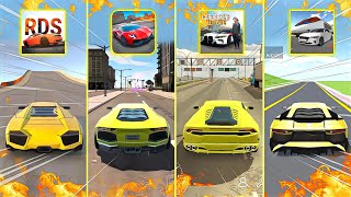 Lamborghini🛡️🤩Extreme car driving, Car parking multiplayer,Ultimate car driving, Real driving school screenshot 3