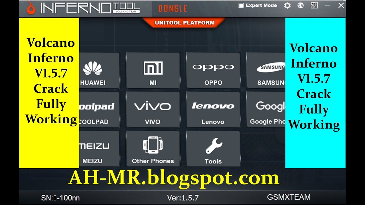 Inferno Unitool v1.5.7 Crack 100% Working | FRP Remove | MTK Qualcomm | Samsung, Huawei, LG and More