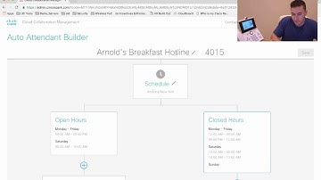Cisco WebEx Call Auto Attendant (Previously Spark Calling)