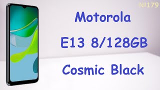 :   Motorola E13 8/128GB Cosmic Black -      