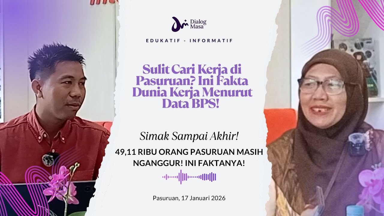 Sulit Cari Kerja di Pasuruan? Ini Fakta Dunia Kerja Menurut Data BPS!
