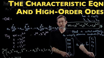 Solving General High-Order, Linear Ordinary Differential Equations (ODEs)