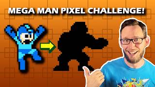 Let's Learn Mega Man Pixel Art! (8-Bit Style)