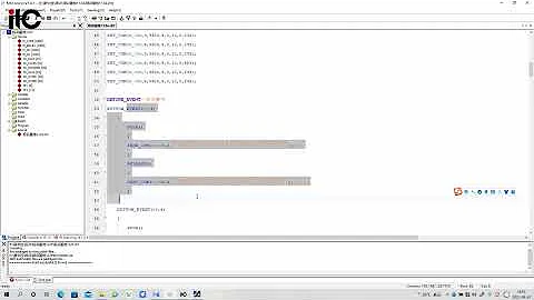 6. Program download and touch screen simulation test