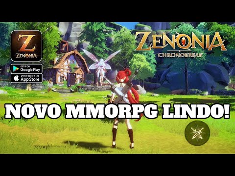 NOVO MMORPG ZENONIA CHRONOBREAK MUNDO ABERTO - PC-ANDROID-IOS!!