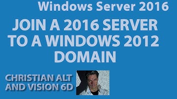 #2 Windows Server 2016 ●  Learn to Join A 2012 Domain  ●  3 min