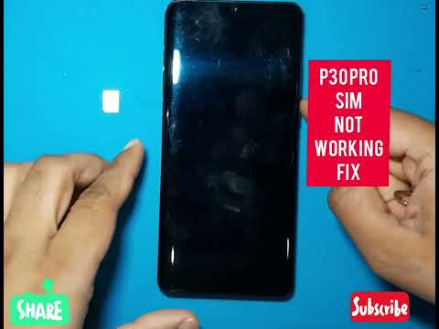 Huawei P30 PRO Sim Not working Fix #VOG-L29