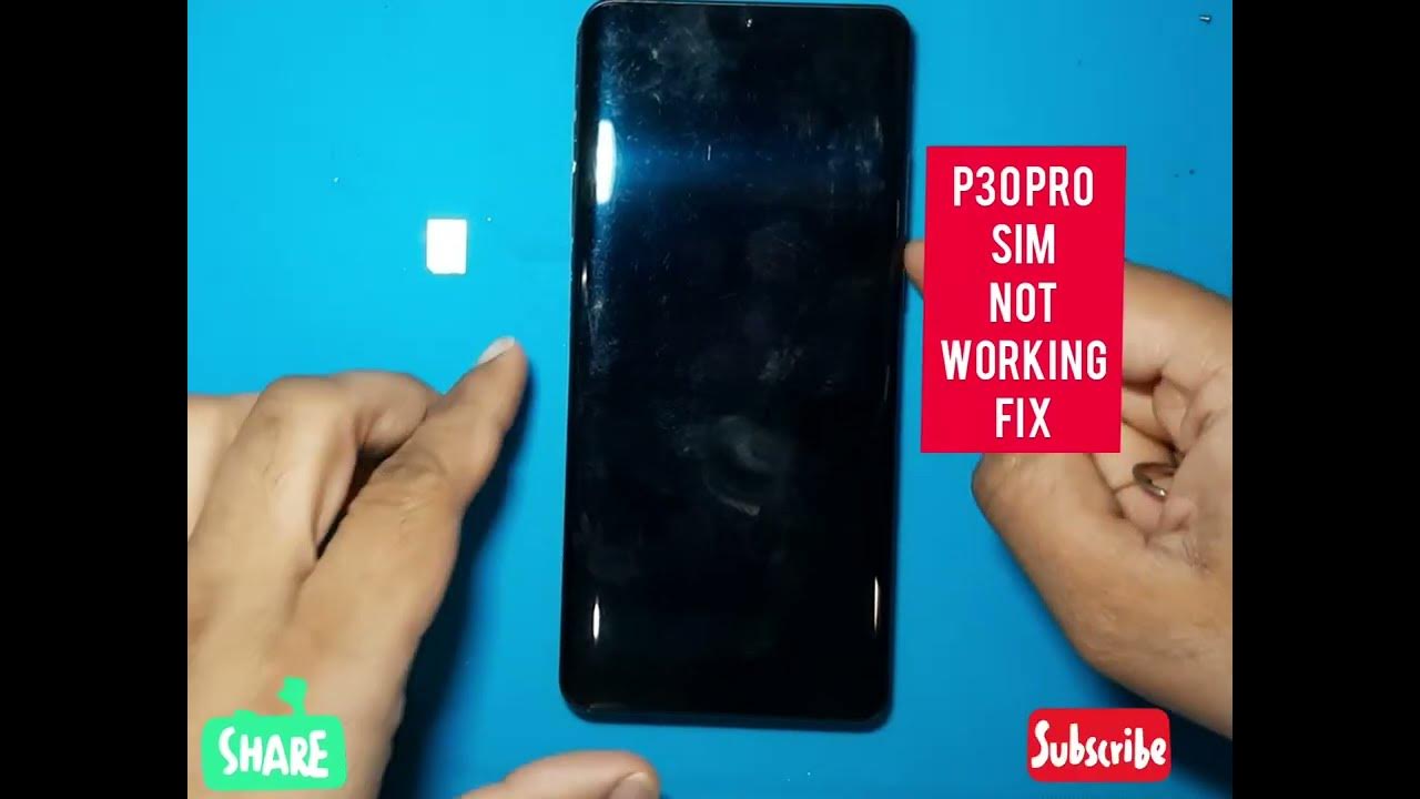 Huawei P30 PRO Sim Not working Fix VOGL29 YouTube