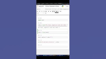 ¿Cómo Calcular el Área de un Círculo en Python?