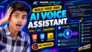 How to Build an AI Voice Assistant Using HTML, CSS & JavaScript 🤯