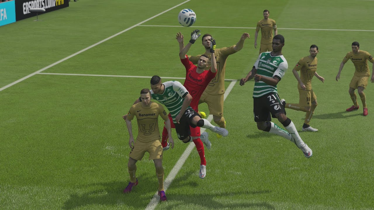 Simulación FIFA 15 - U.N.A.M. vs Santos