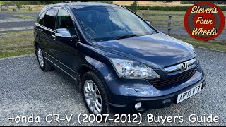 Honda CR-V 2007-2012 Third Generation Buyers Guide