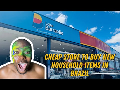 Cheap store to buy new household items in Brazil 🇧🇷 