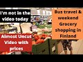 Weekend Grocery Visit & purchase with prices in Finland.@Kabira Khanna Lets Take a Tour