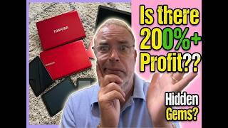 I Spent £35 on a bundle of Laptops and Tablets - Is there £100 profit there?? Time will tell..