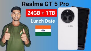 Realme GT 5 Pro Lunch Date | 24GB + 1TB Review price ? | #matricfail