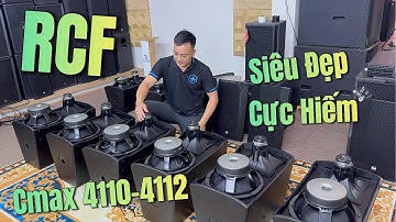 Hàng Về - Loa RCF 4110 & 4112 Siêu Đẹp Mời Các Bác !