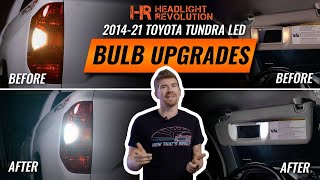 2014  2021 Toyota Tundra LED Conversion for the Rear & Interior | HR Tested